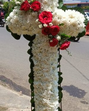 Standing Flower Acara Wedding Blora